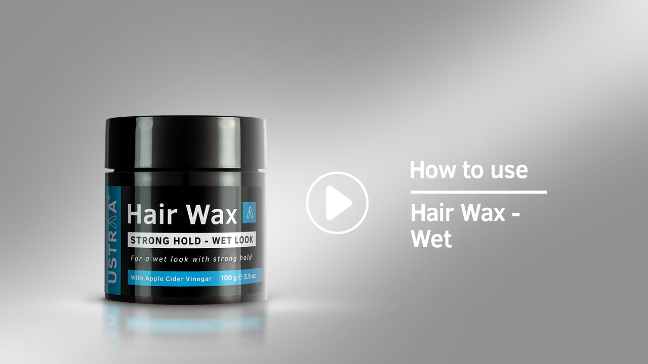 How to Use  Hair Wax - Wet Look