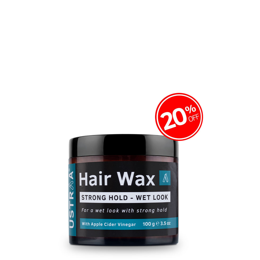 Hair Styling Wax Wet Look Stronghold Ustraa