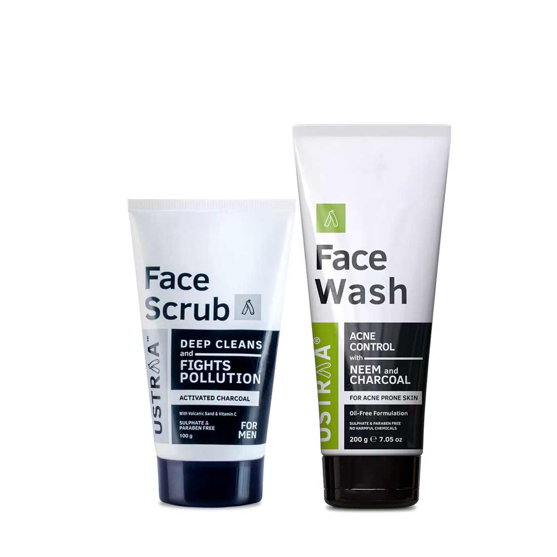 Face Wash Acne Control and Face Scrub Activated Charcoal