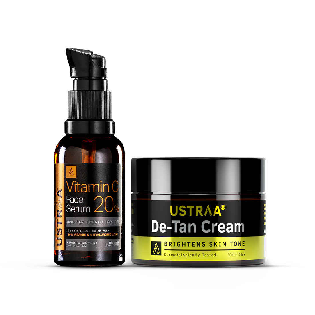 Vitamin C Face Serum & De Tan Cream