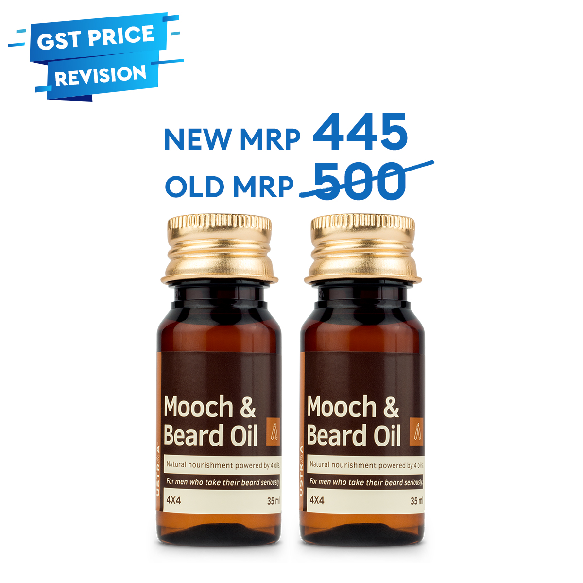 Ustraa Mooch & Beard Oil: Nourish, Style, and Slay with Confidence