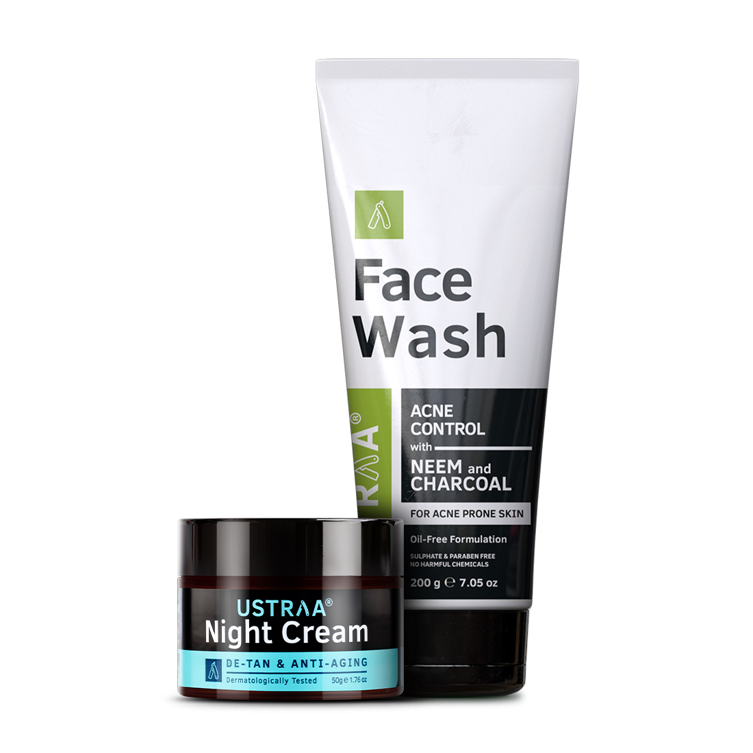 Night Cream & Face Wash Neem Charcoal