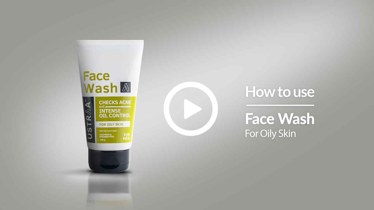 How To Wash Your Face Properly | Oil Cleansing For Men | USTRAA